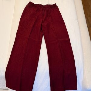 J. Crew Crinkle Wide-Leg Pants